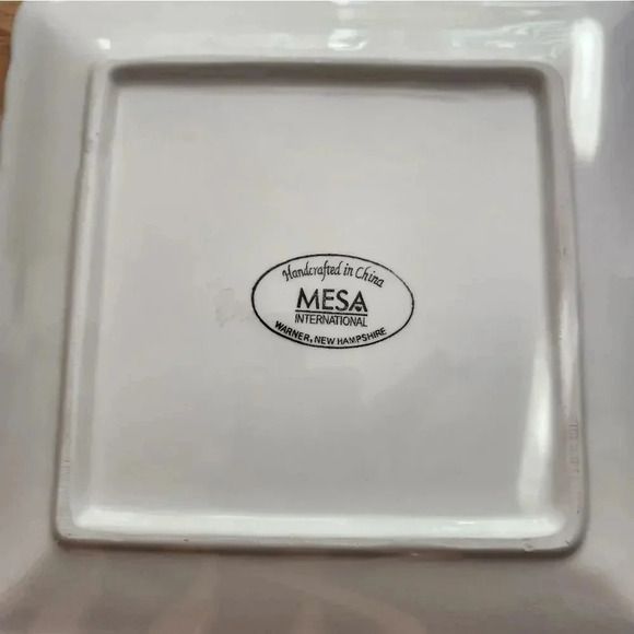 Butterfly ceramic serving plate - Picture 5 of 5